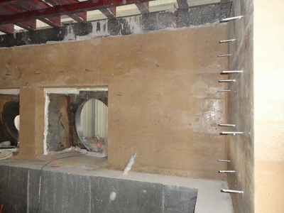 熔池爐墻耐材施工